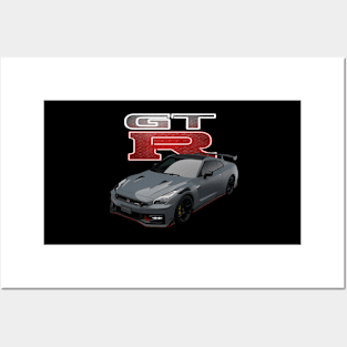 Nissan GTR Supercar Products Posters and Art